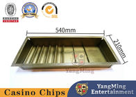 Single Layer Casino Chip Tray Iron Lock Round Code Square Code Combination For Domestic Metal Poker Float