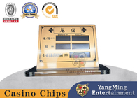 Acrylic Silk Screen Baccarat Poker Table Betting Table Display Card