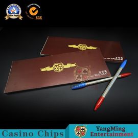 157g Baccarat Gambling Systems Casino Poker Gambling Tables Record Card Game Result Paper