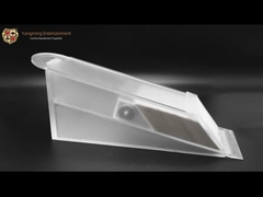 La piattaforma di Designed Upgraded 8 del produttore ha glassato la scarpa acrilica del commerciante della carta della Tabella della mazza