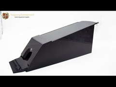 Tutte le 6~8 paia nere delle carte di plastica Jack Texas Poker Table Dealer Shuffler nero acrilico