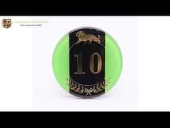 identificazione acrilica di Chip Set Crystal Plastic della mazza del casinò della Tabella RFID del baccarat 800pcs personalizzabile