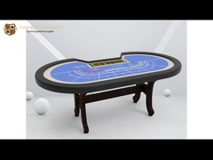 8 gambe del baccarat H del giocatore che piegano i colori di gioco del gioco della Tabella del poker possono essere personalizzate
