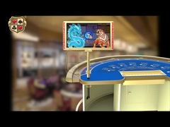 DY07 Monitor a doppio lato di 27 pollici con luci per i giochi di casinò poker