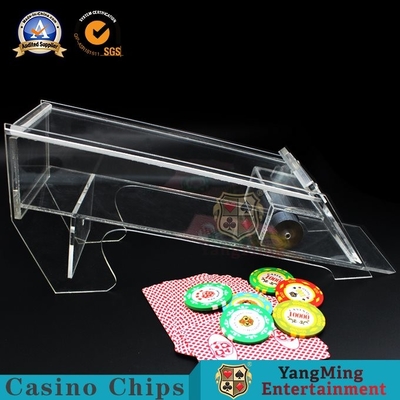 comprare International Standard Card Dealer Shoe 8 Decks Of Solitaire Baccarat Poker Tavolo Shuffle Dealer fabbricazione online