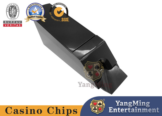 comprare 6~8 paia della carta della scarpa di plastica Jack Texas Poker Table Dealer Shuffler nero acrilico del commerciante fabbricazione online