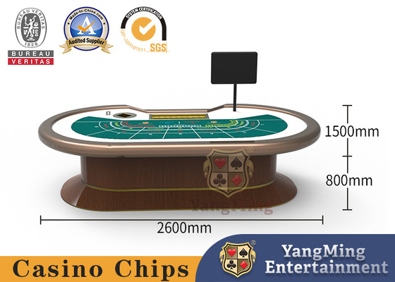 comprare Tavolo verde verde del baccarat della persona della tabella di gioco del poker di punto della tovaglia 7 fabbricazione online