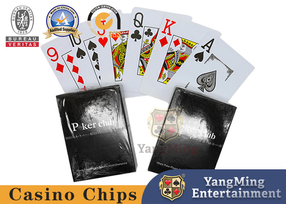 comprare Carta esclusiva di Texas Poker Table Game Plastic del casinò rosso e blu della carta di plastica impermeabile della mazza fabbricazione online