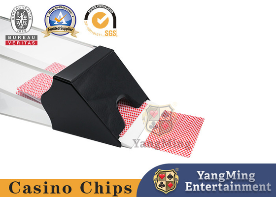 comprare Spessore acrilico ispessito di Chips Dealer Shoe For Baccarat Texas Table 7mm della mazza del casinò fabbricazione online