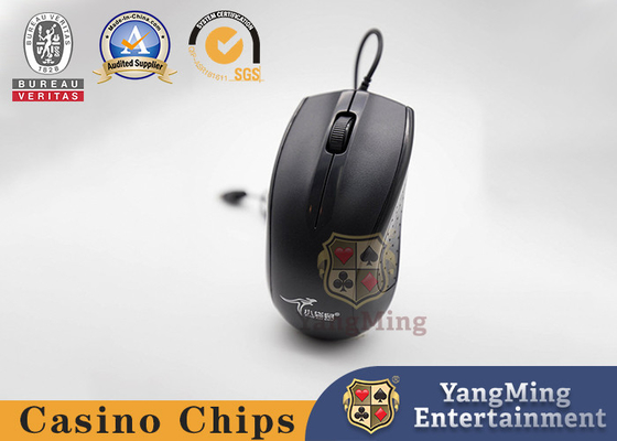 comprare Topo silenzioso dell'interfaccia nera classica di USB per le Tabelle ed i controsoffitti del poker dei giochi del baccarat fabbricazione online