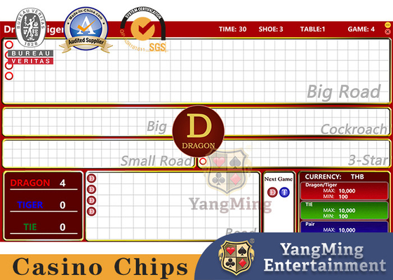 comprare Sistema elettronico di gioco genuino della Tabella della mazza del software della lista dei passeggeri di Dragon Tiger fabbricazione online