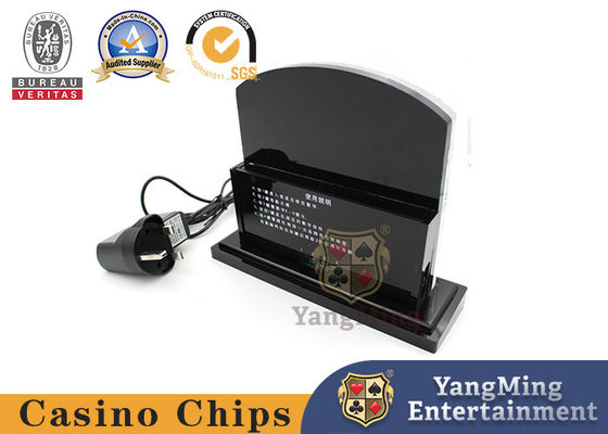 comprare Scommessa elettronica limitata del gioco LED della Tabella del poker del casinò del cartellino rosso della Tabella di Dragon Tiger Limit Sign And Poker dell'ABS fabbricazione online