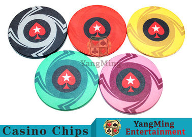 comprare I chip di mazza ceramici del casinò, la mazza Chips And Cards With Dynamic struttura la progettazione fabbricazione online