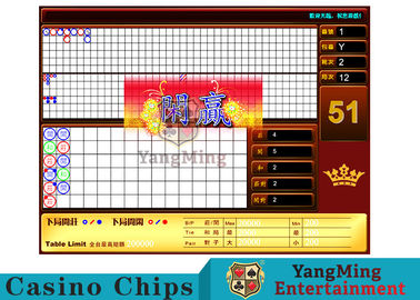 comprare Sistemi di gioco internazionali del baccarat del club del casinò adatti a strada standard Bill Display della Tabella della mazza del segno di limite fabbricazione online