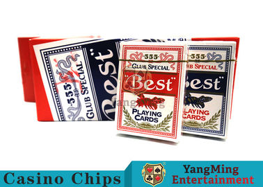 comprare 100 carte da gioco del casinò di GSM con il corpo striato dorsale di s con la carta di centro blu fabbricazione online