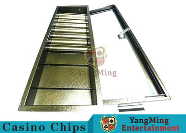 comprare Facile azioni il chip di mazza Tabella Chip Tray With Single Lock Encryption della mazza dello scaffale del metallo di 1 strato fabbricazione online