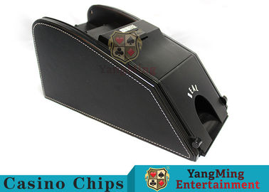 comprare Lo Shuffler nero automatico intelligente delle carte del commerciante di Jack Shoes For Baccarat Gambling invia le carte fabbricazione online