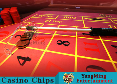 comprare La Tabella della mazza del casinò ha dedicato il rastrello di alluminio del   del chip del   della mazza del telescopio regolabile di Chip Rake 2-Section fabbricazione online