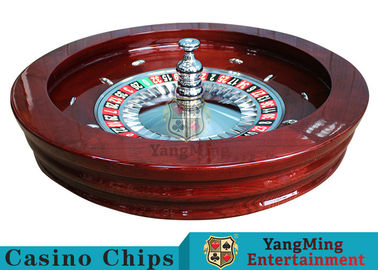 comprare Bordo della ruota di roulette di legno solido 80CM del tavolo verde del casinò con la certificazione dello SGS fabbricazione online