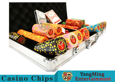 comprare il chip di poker dell'argilla di 10,000Pcs 11.5g mette con la cassa di alluminio per i giochi di gioco fabbricazione online