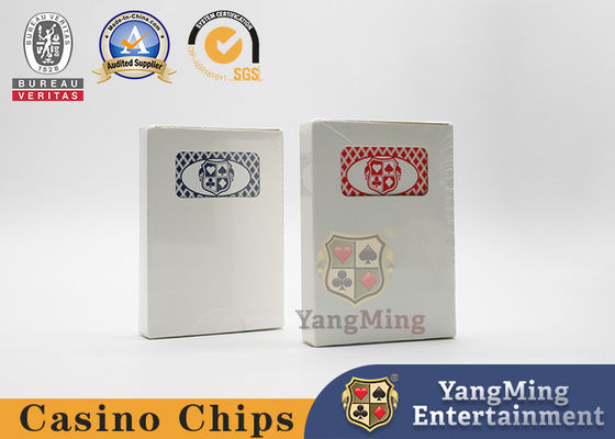 comprare Originale carta nera da 310 grammi, carte da gioco da casinò rosso e blu con cuori neri. fabbricazione online