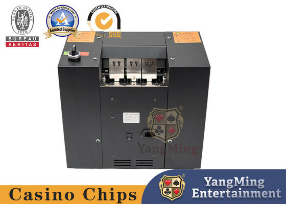 comprare Black Metal Double Port Casinò Scherzatore Automatico per Cartoline da Poker fabbricazione online