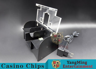 comprare Shuffler completamente automatico della carta della piattaforma del metallo 1-2 per Shuffler del poker dei giochi di carta da gioco del casinò il nuovo del rifornimento della fabbrica fabbricazione online