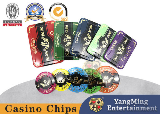 comprare Confezione personalizzata di due strati di chip acrilico Baccarat Poker Chips 760 pezzi fabbricazione online