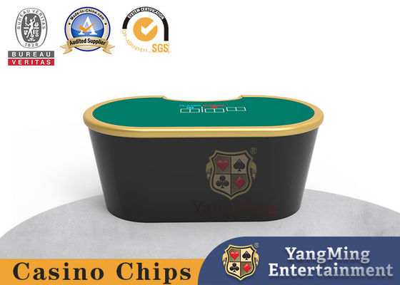 comprare Baccarat ovale Dragon Tiger Bull Vip Hall Mini del tavolo verde del casinò della rete del club privato fabbricazione online