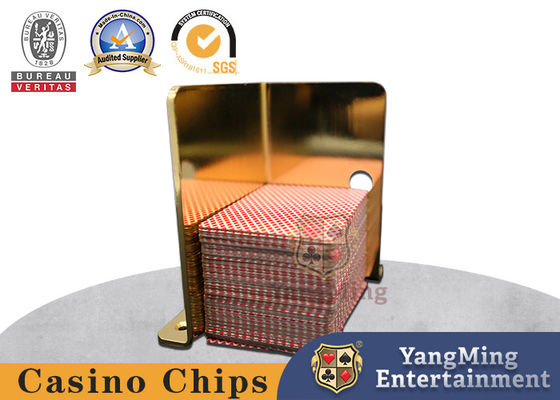 comprare Nuovo tenitore di carte da gioco in acciaio inossidabile fabbricazione online