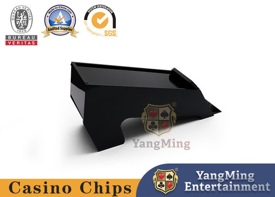 comprare Nuovo gioco da tavolo Black Jack 8 coppie Black Standard Dealer di carte personalizzato fabbricazione online