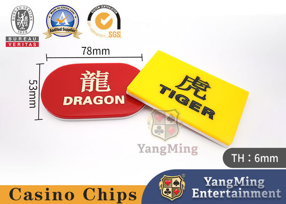 comprare Baccarat Poker Tavolo Rosso E Giallo Acrilico Giocatore E Banchiere Scommesse Commissioni-Free Tavola fabbricazione online