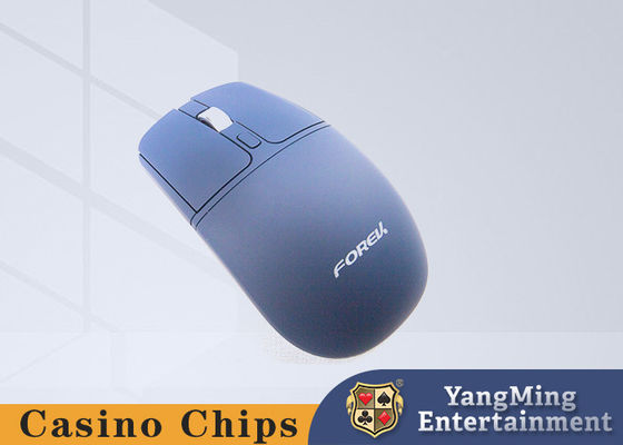 comprare Nero Blu Wireless 2.5G Bluetooth Mouse Casinò Live Baccarat Roulette Sistema Host Operato Mouse fabbricazione online