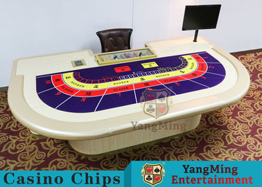 comprare Macao VIP ha dedicato la Tabella della mazza del casinò con i corrimani standard del cuoio dell'unità di elaborazione di simulazione fabbricazione online