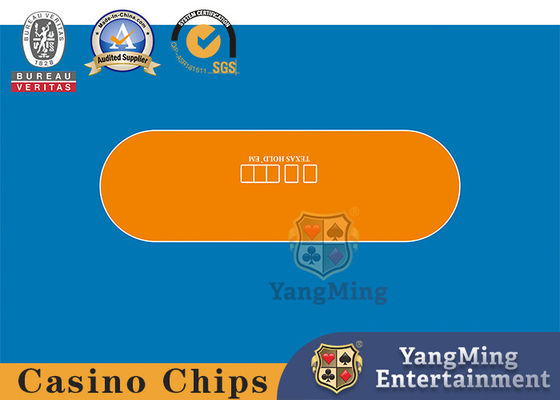 comprare Menù personalizzato per il gioco di Texas Hold'Em per i casinò, impermeabile e colore del logo personalizzabile fabbricazione online