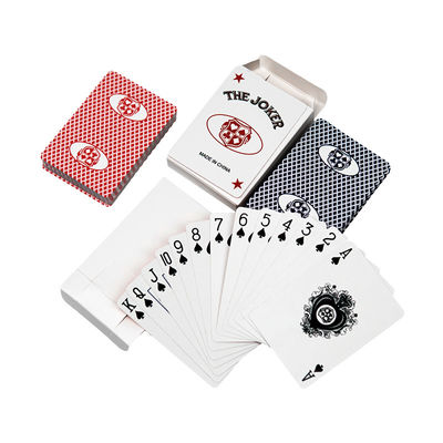 comprare 310g di carte da poker tedesche Blackchip Casino personalizzate con due colori Baccarat Dragon Tiger Poker Table Game Card fabbricazione online