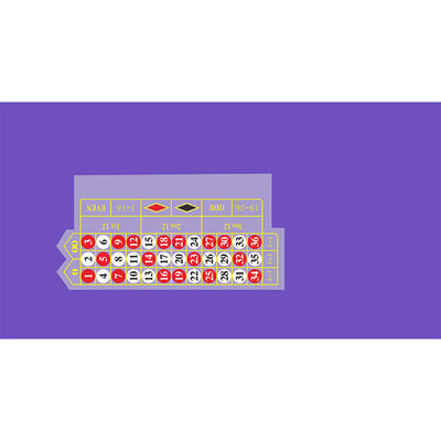 comprare Gioco di roulette Tappe da tavolo Casinò Poker Tavolo Baccarat Texas Personalizza Logo fabbricazione online