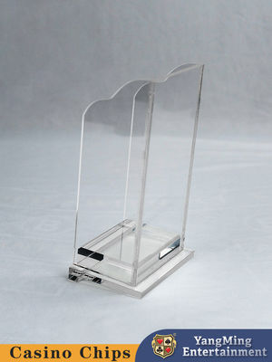 comprare Scrap Box Baccarat Black Jack Gioco da tavolo Acrilico Discard Holder fabbricazione online
