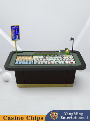 comprare Gold Electric Control Sic Bo Tabella di gioco VIP Lounge Tabella di poker a luce LED personalizzata fabbricazione online