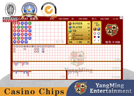 comprare Nuova versione lancia il sistema elettronico di gioco del baccarat fabbricazione online