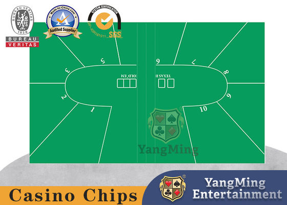 comprare Nuova tovaglia impermeabile migliorata Texas Hold'Em Poker Casino Disegno personalizzato senza stampa fabbricazione online