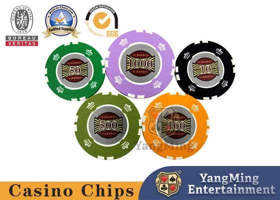 comprare Texas Table Clay Poker Chip ha messo con un contenitore della lega di alluminio e di 760 pc per personalizzazione fabbricazione online