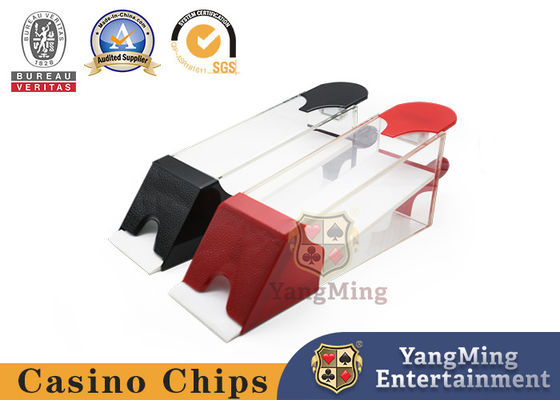 comprare Le scarpe della carta da gioco delle piattaforme del professionista 8 per la Tabella del casinò del poker del black jack carda lo Shuffler fabbricazione online