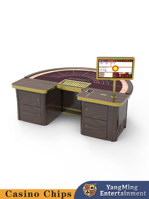 comprare Disegno personalizzato Semi-circolare Baccarat Casinò Poker Tavolo di carte Giochi di scacchi Tavolo produttori Spot personalizzato fabbricazione online