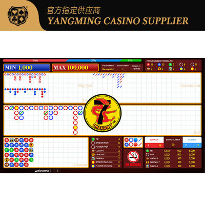 comprare Nuovamente aggiornato schermo di animazione cinese e inglese bilingue Switch Casino Baccarat Software System fabbricazione online