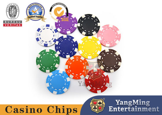 comprare Personalizzazione 11.5g ABS Material Sticker Casino Poker Chips Jeton Yangming fabbricazione online