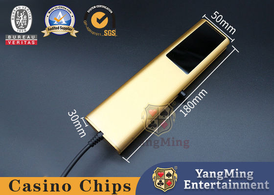 comprare Fabbrica certificata Custom Gold Gambling UV Chips Checker RFID Poker Chips Purple Light Security Core Detector fabbricazione online