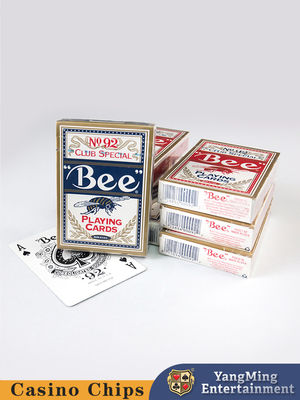 comprare Carte da gioco tedesche di gioco del casinò 310g del club rosse o carte da gioco blu dell'ape del casinò No.92 fabbricazione online
