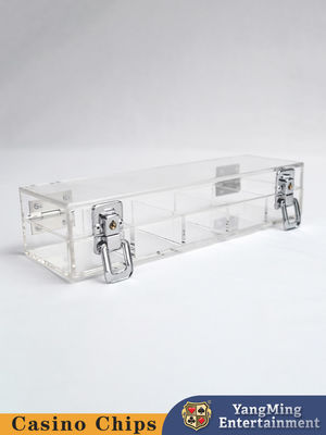 comprare Baccarat Acrilico 50mm Chips Tray di chiusura per il Casinò di intrattenimento Tabletop Poker Giochi fabbricazione online