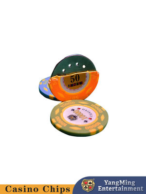 comprare Qualità all'ingrosso 600 pezzi Texas ferro nucleo argilla patch chip set casinò poker top chip fabbricazione online